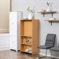 Etajera cu masa Homcom 835-681ND 36x75x144 cm (Oak)