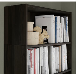 Dulap suprapus Ikea Billy 80x28x35 (Maro/Aspect Stejar)