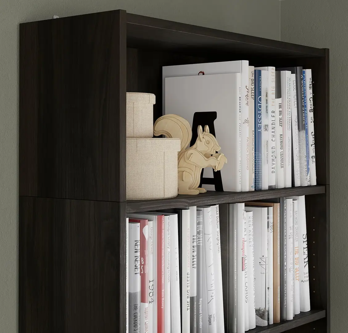 Dulap suprapus Ikea Billy 80x28x35 (Maro/Aspect Stejar)