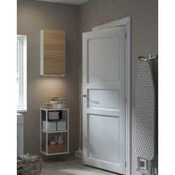 Комплект мебели для ванной Ikea Enhet 40x30x150 (Белый/Под Дуб)