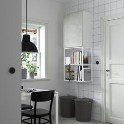 Система хранения Ikea Enhet 60x32x150 (Белый/Под Бетон) Thumb