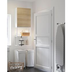 Система хранения Ikea Enhet 60x32x150 (Белый/Под Дуб)