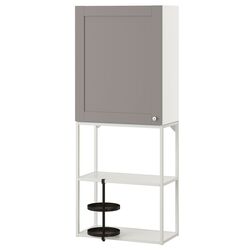 Система хранения Ikea Enhet 60x32x150 (Белый/Серый) Thumb