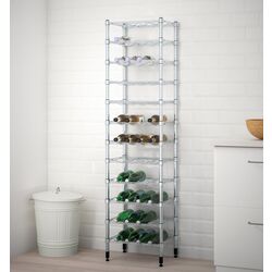 Etajera Ikea Omar 46x36x181 (Oțel Inoxidabil)