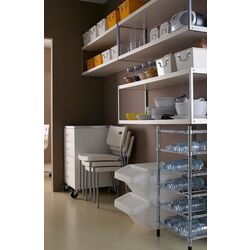 Etajera pentru sticle Ikea Omar 46x36x94 (Oțel Inoxidabil) Thumb