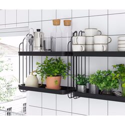 Etajera Ikea Apotekare 50x52 (Negru) Thumb