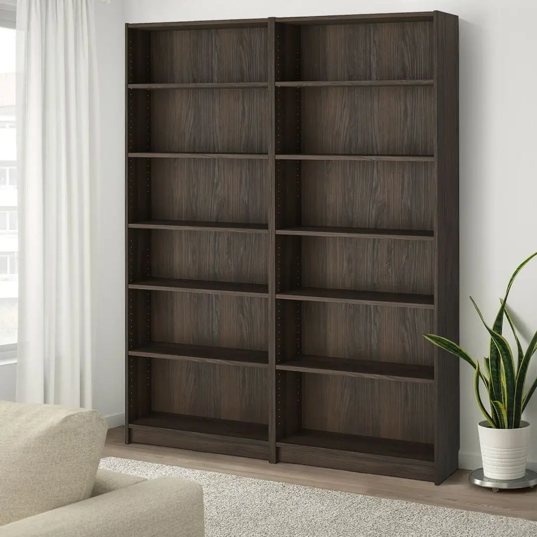 Etajeră Ikea Billy 160x28x202 (Maro inchis Aspect Stejar)