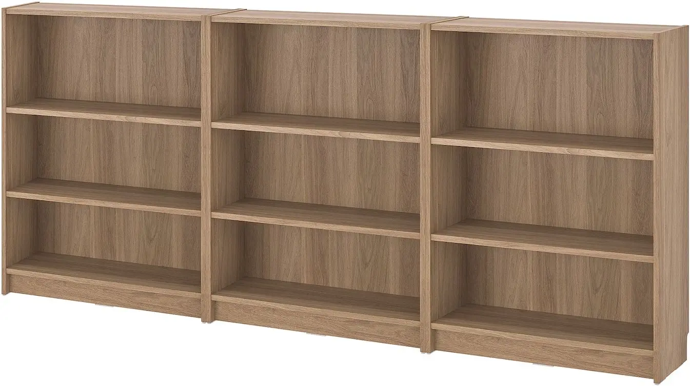 Etajeră Ikea Billy 240x28x106 (Aspect Stejar)