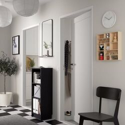 Etajera Ikea Billy 40x28x106 (Negru Aspect Stejar) Thumb