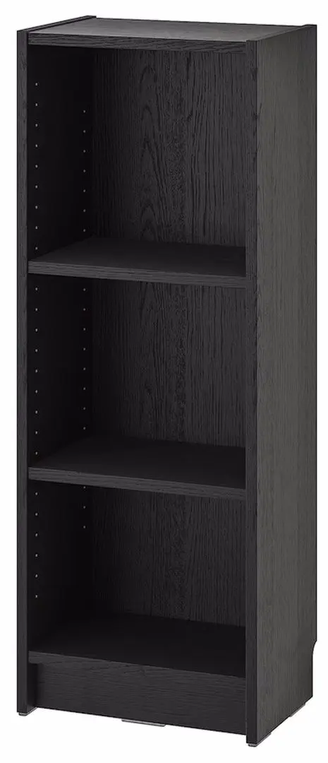 Etajera Ikea Billy 40x28x106 (Negru Aspect Stejar)