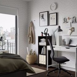 Etajera Ikea Billy 40x28x106 (Maro Inchis Aspect Stejar) Thumb