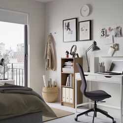 Стеллаж Ikea Billy 40x28x106 (Под Беленый Дуб) Thumb