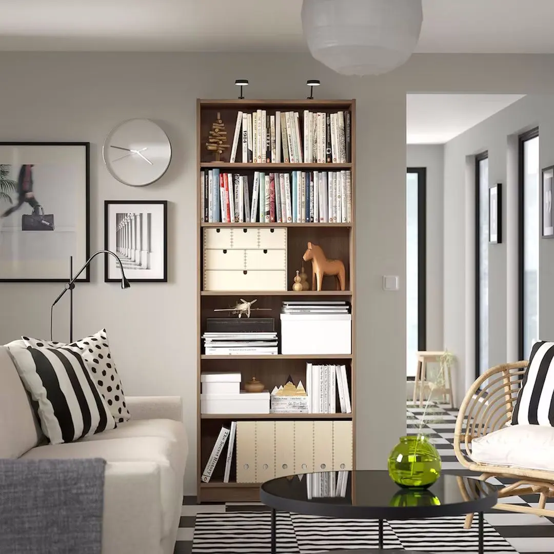 Etajera Ikea Billy 80x28x202 (Aspect Stejar)