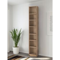 Etajeră Ikea Billy cu unitate extens superioara 40x28x237 (Aspect Stejar)