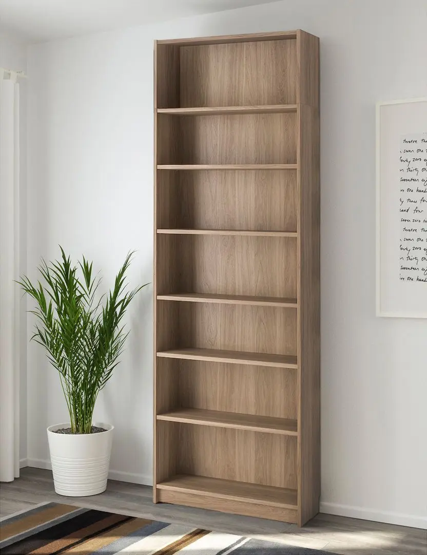 Etajeră Ikea Billy cu unitate extens superioara 80x28x237 (Aspect Stejar)