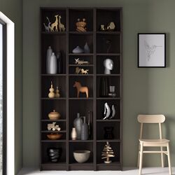 Etajera Ikea Billy cu unitati suplimentare 120x28x237 (Maro Inchis Aspect Stejar)