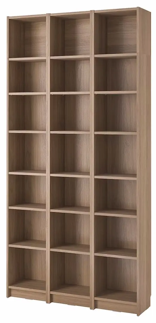 Etajera Ikea Billy cu unitati suplimentare 120x28x237 (Aspect Stejar)