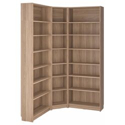 Etajera Ikea Billy colt/unitati suplimentare 136/136x28x237 (Aspect Stejar) Thumb