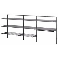 Etajera Ikea Boaxel 227x40x101 (Antracit/Metal) Thumb