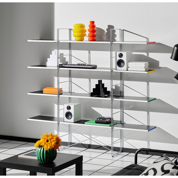 Etajera Ikea Byakorre 170x32x157 (Multicolor)