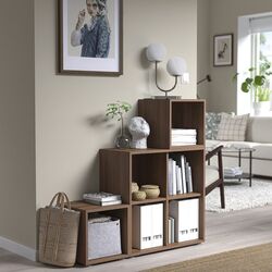 Etajera Ikea Eket 105x35x107 (Aspect Nuc)