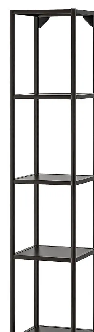 Etajera Ikea Enhet 5 rafturi 30x30x180 (Antracit)