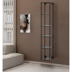 Etajera Ikea Enhet 5 rafturi 30x30x180 (Antracit)