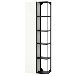 Etajera Ikea Enhet 5 rafturi 60x32x180 (Antracit/Alb) Thumb