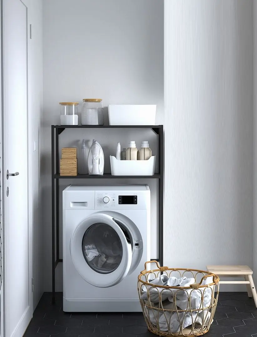 Стеллаж Ikea Enhet 80x30x129 (Антрацит)