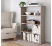 Etajeră Ikea Havsta 81x35x123 (Gri-bej)