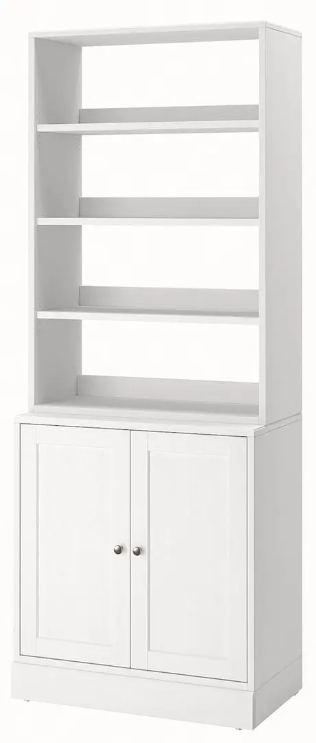 Etajera Ikea Havsta 81x47x212 (Alb)