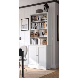 Etajera Ikea Havsta 81x47x212 (Alb)