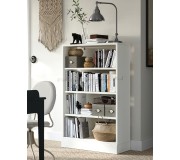 Etajera Ikea Havsta cu plinta 81x37x134 (Alb)