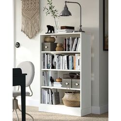 Etajera Ikea Havsta cu plinta 81x37x134 (Alb)