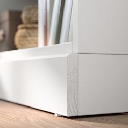 Etajera Ikea Havsta cu plinta 81x37x134 (Alb) Thumb