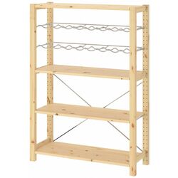 Etajera Ikea Ivar 1 sectiune/raft/suport sticle 89x30x124 (Pin) Thumb