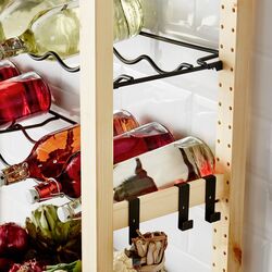 Etajera Ikea Ivar 1 sectiune/raft/suport sticle 89x30x124 (Pin) Thumb