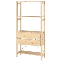 Etajera Ikea Ivar 1 sectiune/raft/sertar 89x30x179 (Pin) Thumb