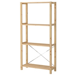 Стеллаж Ikea Ivar 4 полки 89x30x179 (Сосна) Thumb