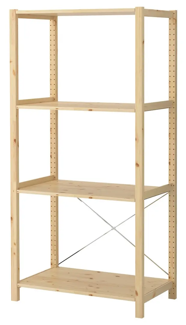 Стеллаж Ikea Ivar 4 полки 89x50x179 (Сосна) - 2