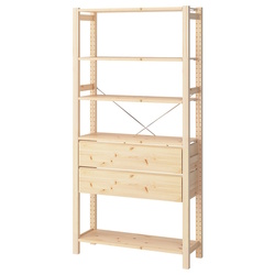 Etajera Ikea Ivar 5 polite/2 sertare 89x30x179 (Pin) Thumb