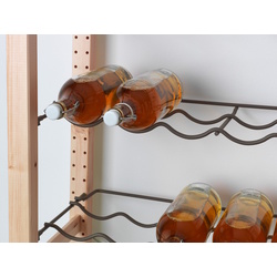 Стеллаж Ikea Ivar полки для бутылок 89x30x124 (Сосна/Серый) Thumb