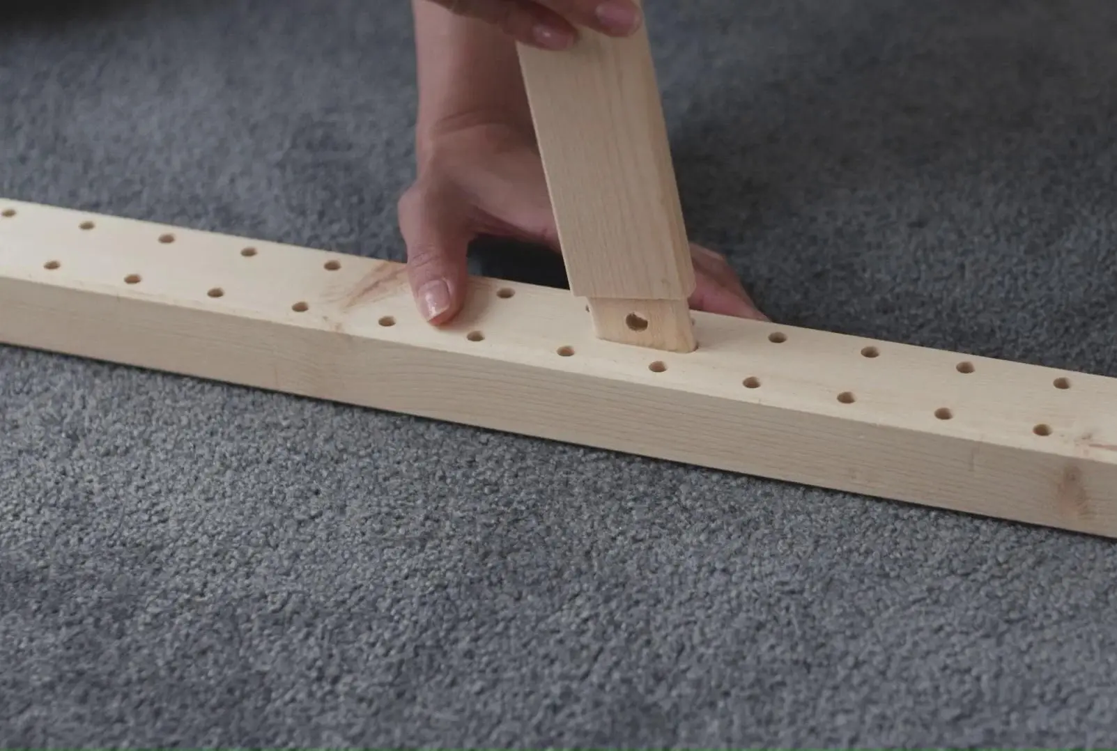 Стеллаж Ikea Ivar полки для бутылок 89x30x124 (Сосна/Серый) - 7