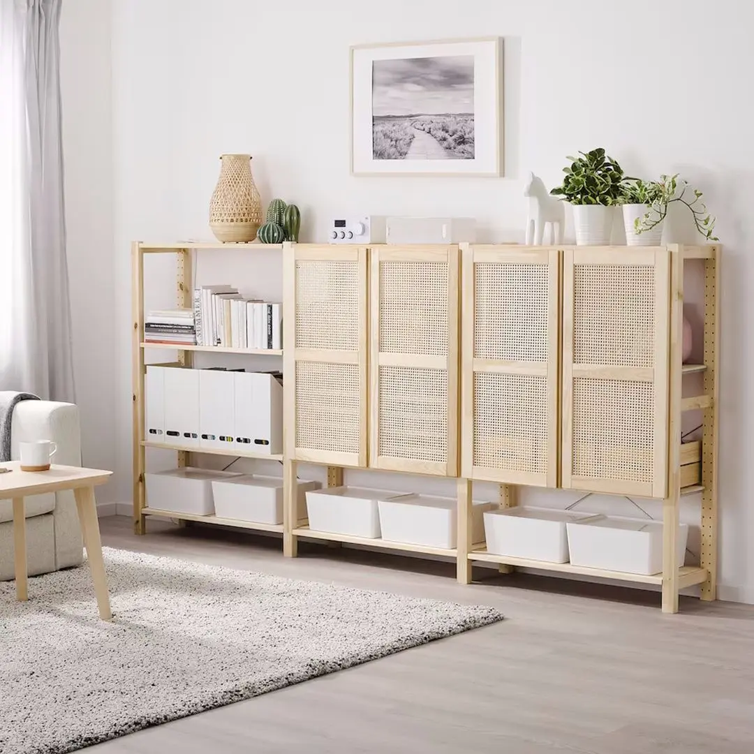 Etajera Ikea Ivar cu usi 259x30x124 (Pin)