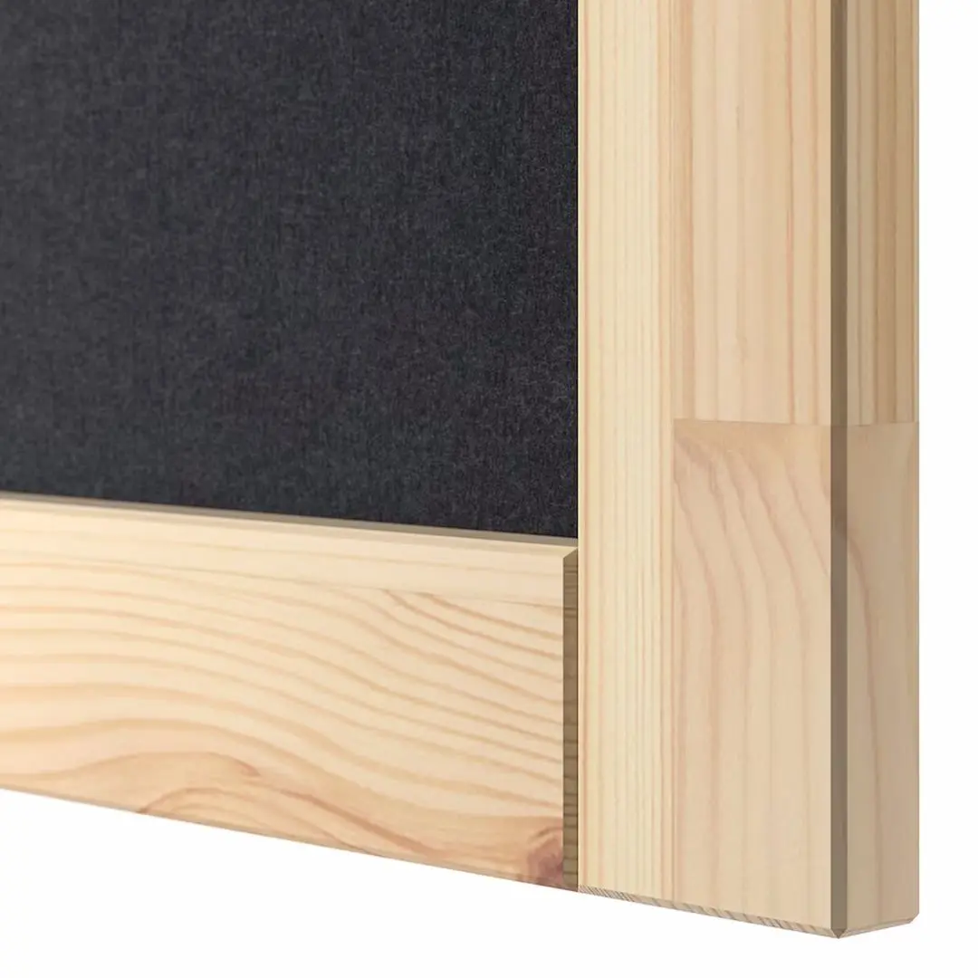 Etajera Ikea Ivar cu usi/fetru 89x30x124 (Pin/Grafit)