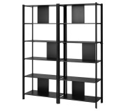 Etajera Ikea Jattesta 160x194 (Negru)