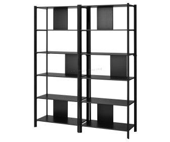 Стеллаж Ikea Jattesta 160x194 (Черный)