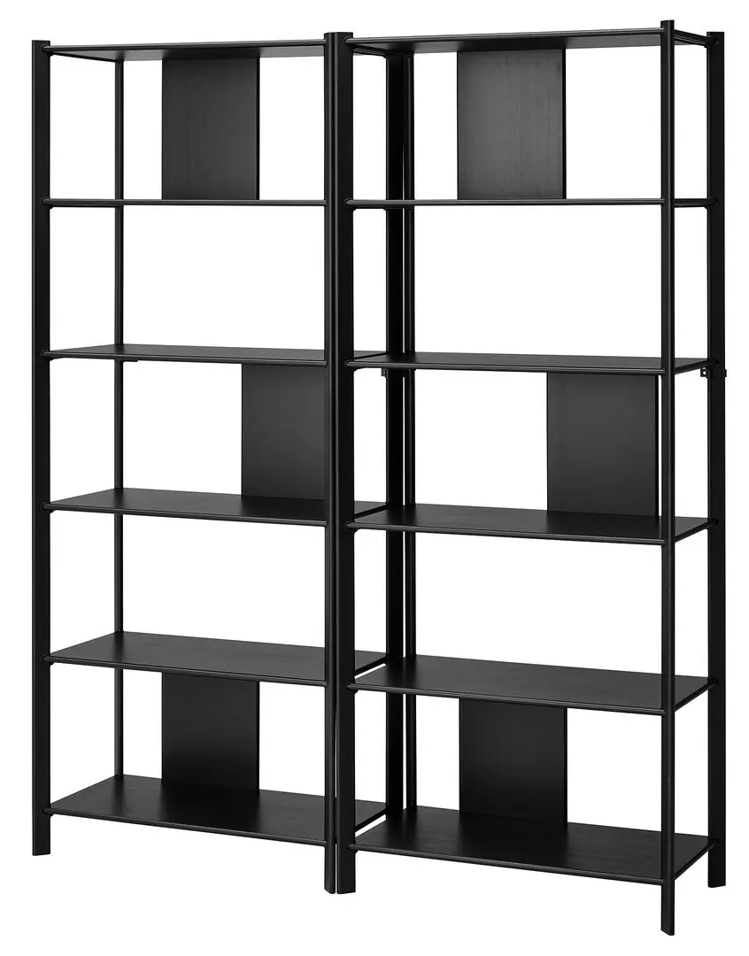 Etajera Ikea Jattesta 160x194 (Negru)