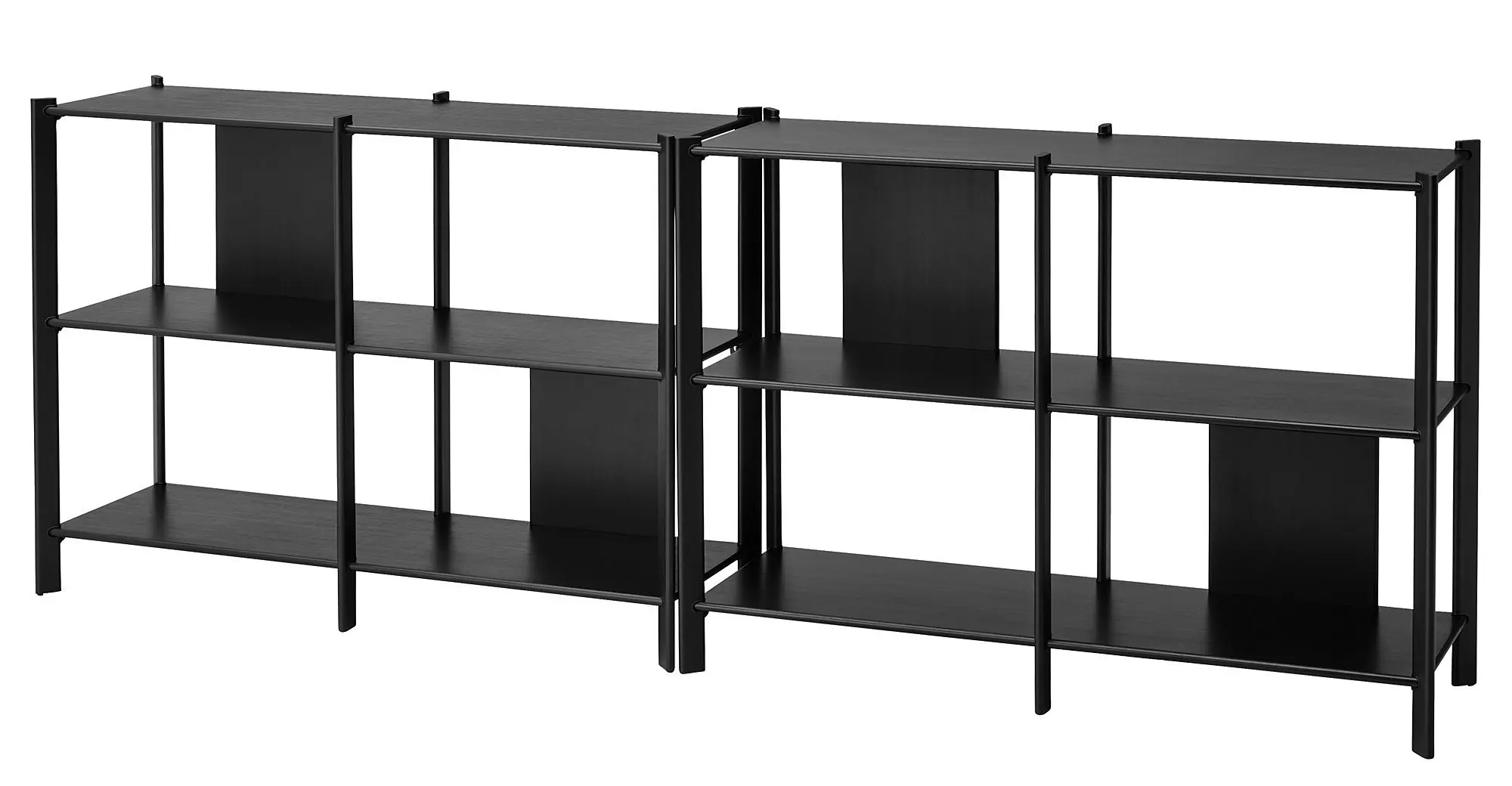 Etajera Ikea Jattesta 240x85 (Negru)
