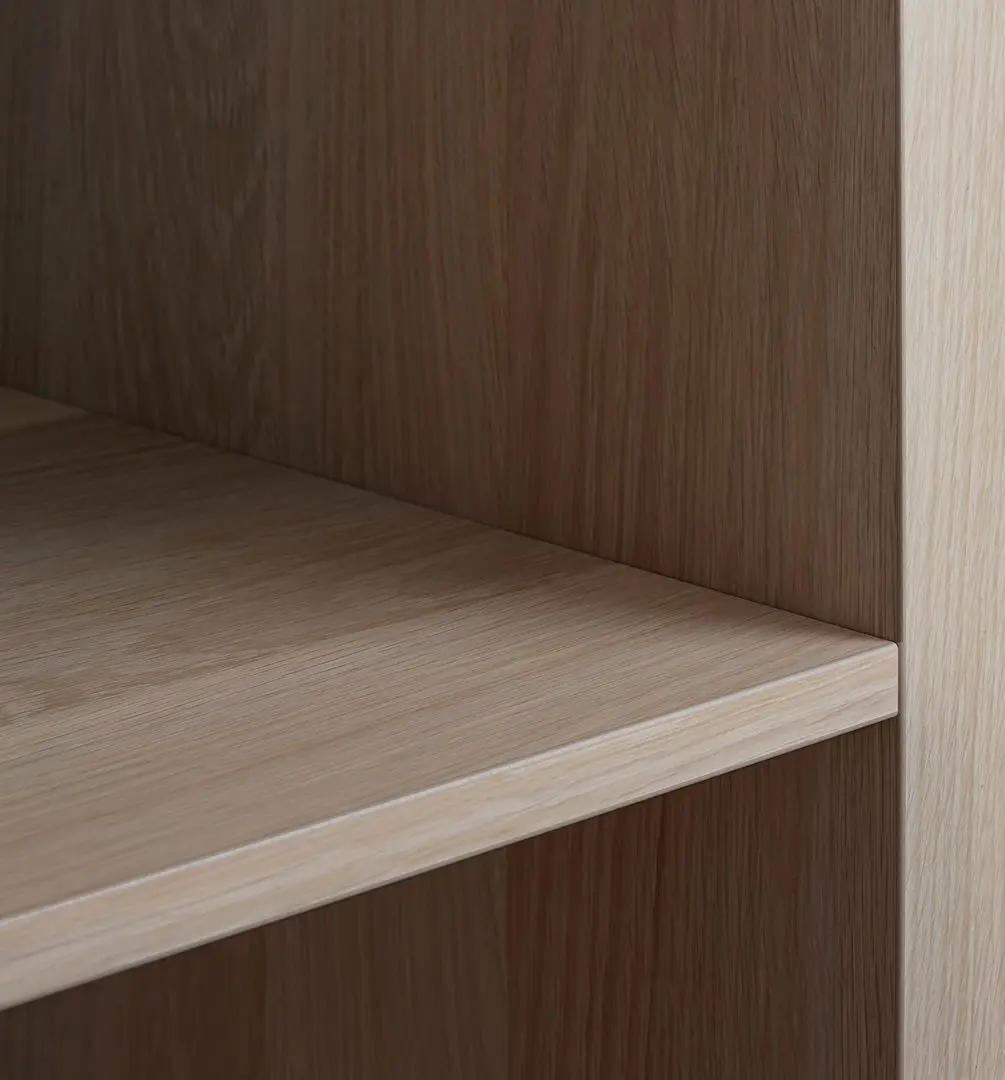 Etajera Ikea Kallax 147x129 (Aspect Stejar Antichizat/Negru)